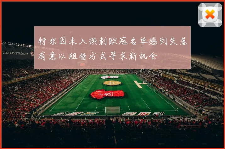 特尔因未入热刺欧冠名单感到失落有意以租借方式寻求新机会
